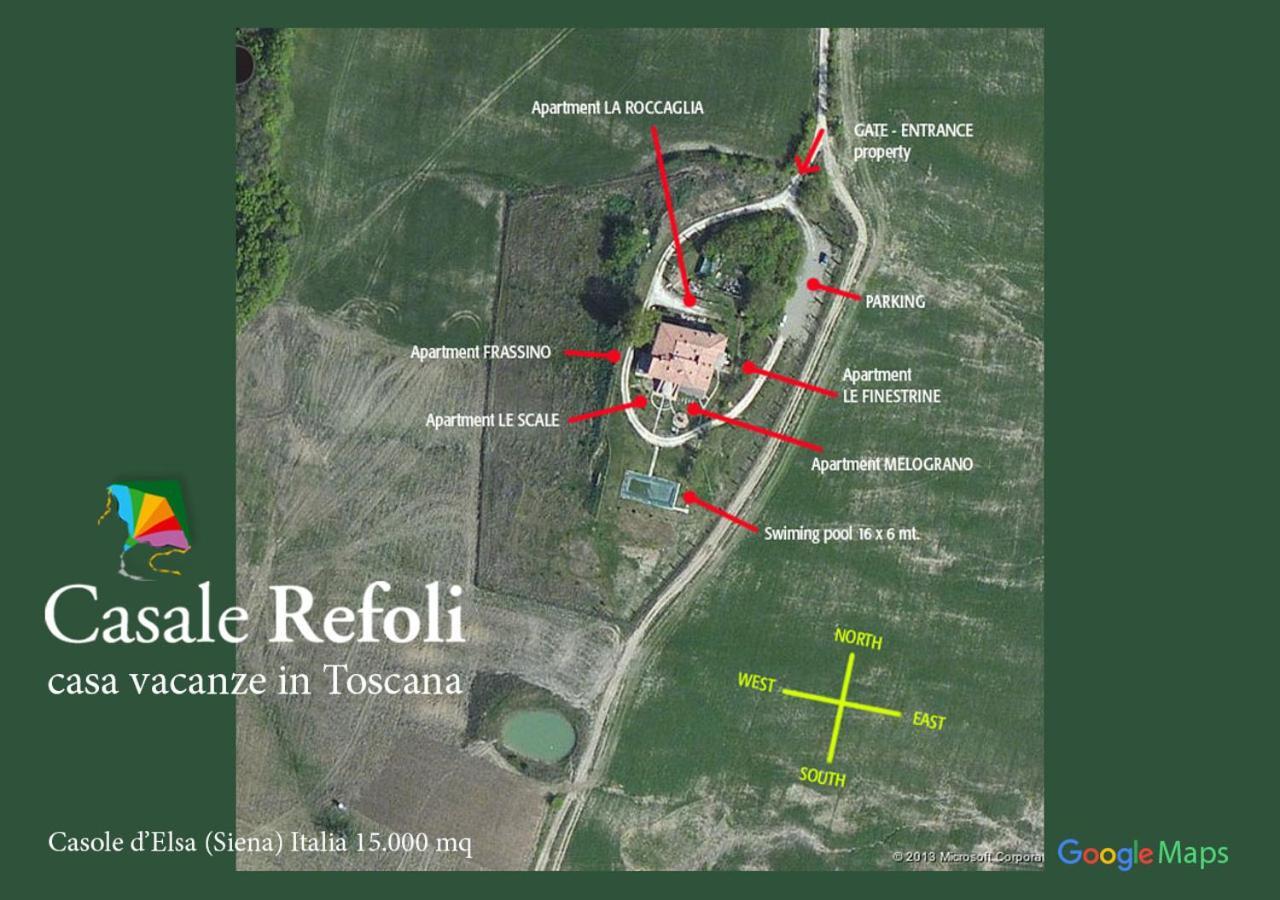 Casale Refoli Guest House Casole d'Elsa Ngoại thất bức ảnh